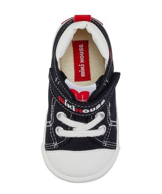 MIKI HOUSE HOT BISCUITS 【ミキハウス】【13.5-15cm】 セカンドベビーシューズ 黒