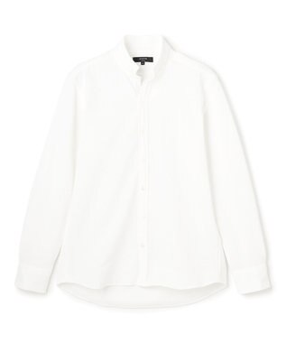 JOSEPH HOMME 【新素材】グリットタックジャージー　ウィングカラーシャツ ホワイト系