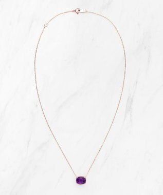 TOCCA 【WEB＆数量限定】CROCHET OF COLOR  NECKLACE K10 アメジスト ネックレス アメジスト