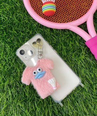 WEGO イケイケスポーツユニフォームモンスターぬいぐるみキーホルダー ピンク