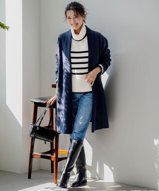 23区 ORSETTO PIAZZA スクエア ハンド バッグ ブラック系