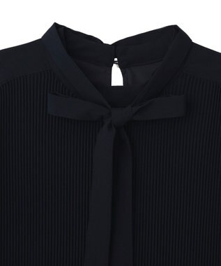 YECCA VECCA マルチwayプリーツワンピース Navy