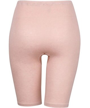 Wing あったかインナーボトム 綿混 裏起毛 よく伸びる素材 【ラクのびサーモ】 ひざ上丈 秋 冬 ER6413 ウイング／ワコール シェルピンク