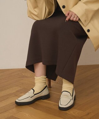 steppi 【VERY掲載 / 撥水 / 洗える】コインローファー エクリュ