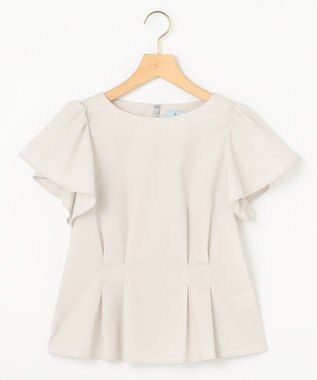 組曲 【WEB限定】コットンポリエステルタイプライター セットアップ ライトグレー系