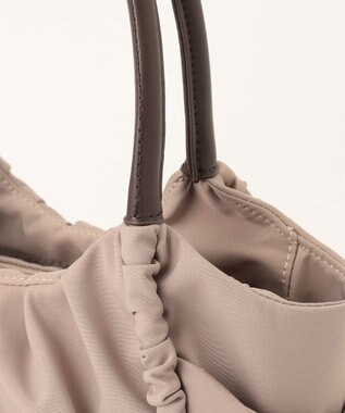 Y'SACCS 【Y’SACCS vous et】シャーリングミニトート ベージュ