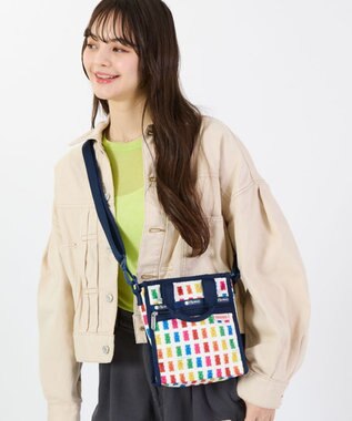 LeSportsac MINI N/S TOTE/ハリボーゴールドベアーズネイビー