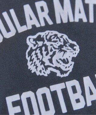 WEGO 【ANGIE VINTAGE】ピグメントカレッジロゴショートスウェット ブラックその他