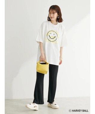 Green Parks Ｓｍｉｌｅｙ　Ｆａｃｅ／スマイルロゴＢｉｇＴシャツ White