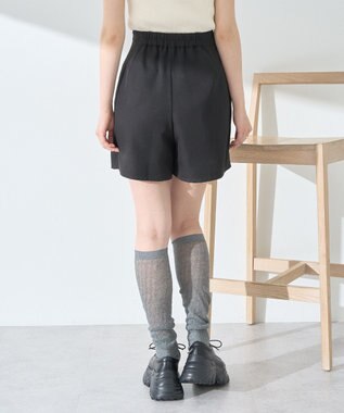 earth music&ecology ポケットデザインショートパンツ Black