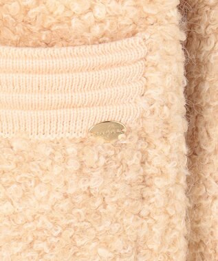 TOCCA LOP EARED POODLE ニットアウター アイボリー系