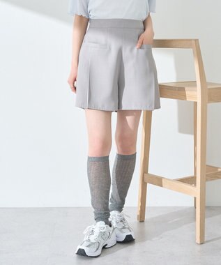 earth music&ecology ポケットデザインショートパンツ Gray