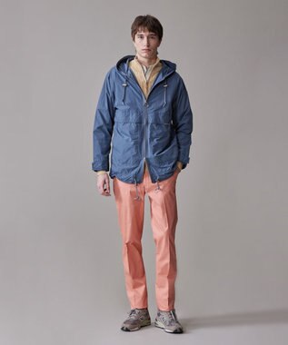 J.PRESS MEN 【撥水 / 機能性抜群 / パッカブル仕様】ナイロンタフタ ウェザーパーカー サックスブルー系