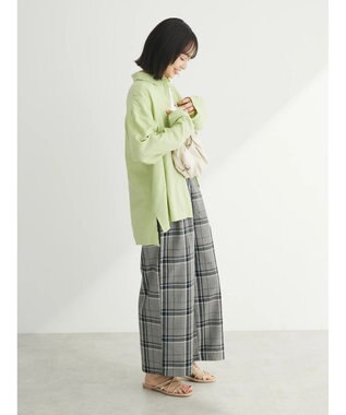 Green Parks ワッシャーシアーシャツ Light Green