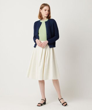 TOCCA 【洗える】FLUFF FLOWERS カーディガン ネイビー系