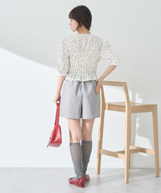 earth music&ecology ポケットデザインショートパンツ Gray