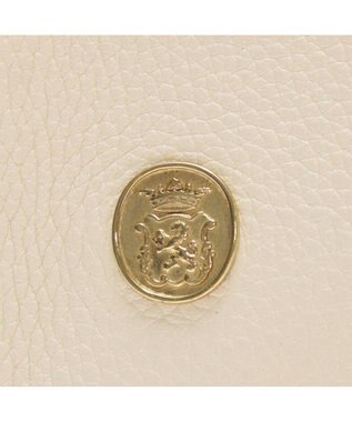 A.D.M.J. 【牛革】モーツァルト/スパニッシュレザーバイカラーWジップトートM ムーン/カラメル