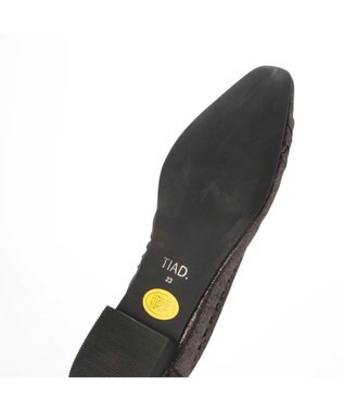 APOM フレンチスクエアメッシュフラット グレー