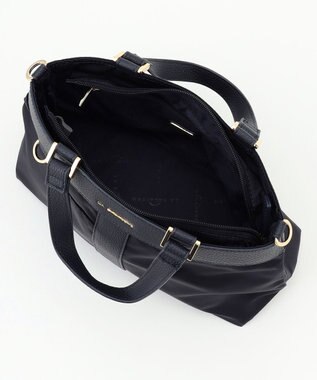 LA BAGAGERIE コンビ2WAYトートバッグ Sサイズ ネイビー