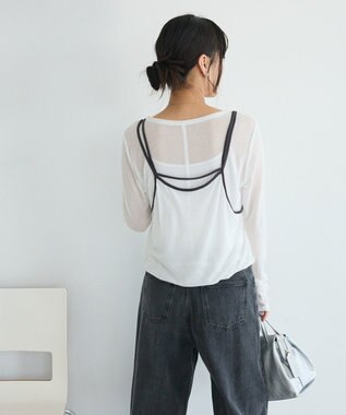 CRAFT STANDARD BOUTIQUE パイピングレイヤードバルーンプルオーバー Off White