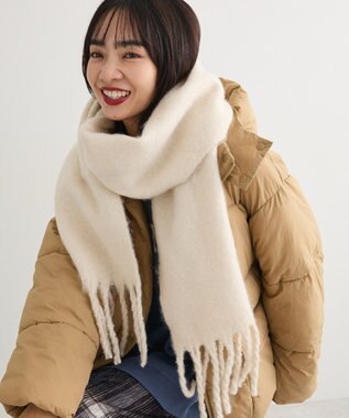 Green Parks ボリュームマフラー Off White