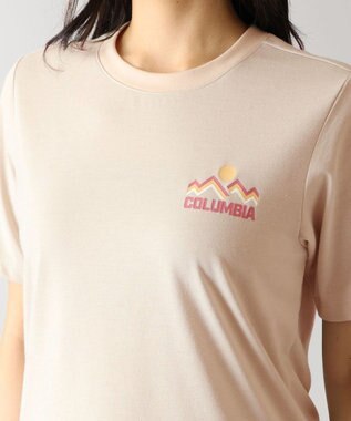 Columbia Columbia/ ウィメンズシダートレイルアウトドアグラフィックTシャツ /コロンビア Dark Stone Colorful Peaks Mini
