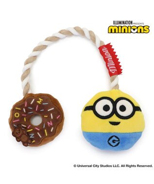PET PARADISE ミニオン ボブ ドーナツ ロープ トイ