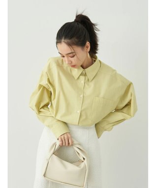 earth music&ecology ボーイズライクシャツ Yellow