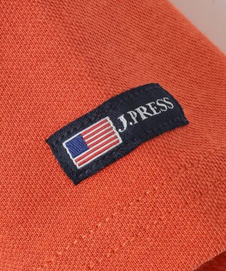 J.PRESS KIDS 【140-170cm】T/C ライト カノコ 半袖ポロシャツ オレンジ系