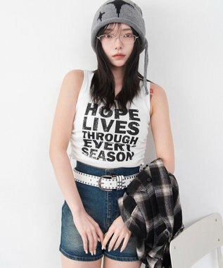 WEGO デザイングラフィックカップインタンク ホワイト