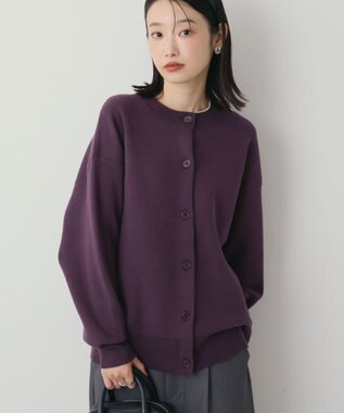 AMERICAN HOLIC コットンブレンドスポンディッシュカーディガン