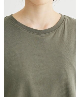 Green Parks アシメトリーデザインチュニック Light Khaki