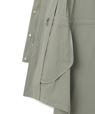 23区 【撥水加工】ナイロン2WAYストレッチ フーデットアウター カーキ系