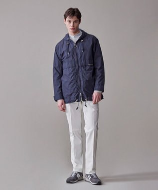 J.PRESS MEN 【撥水 / 機能性抜群 / パッカブル仕様】ナイロンタフタ ウェザーパーカー ネイビー系