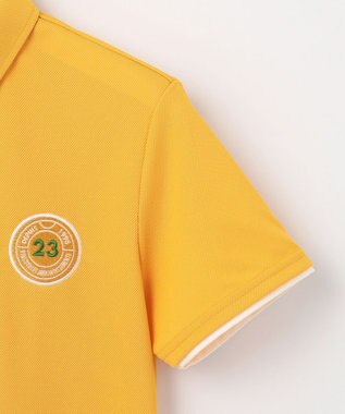 23区GOLF 【WOMEN】【吸水速乾/UVカット】エイトロックポロシャツ イエロー系