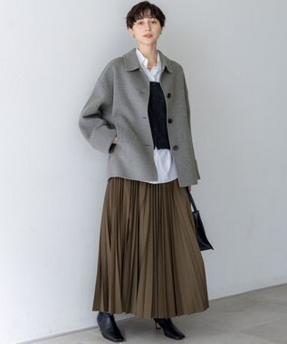 23区 S 【滝沢眞規子さん着用/VERY掲載】CANCLINI ベーシック シャツ ホワイト系