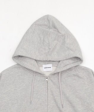 WEGO 【ユニセックス着用ITEM】バルーンBIGダブルZIPパーカー 杢グレー