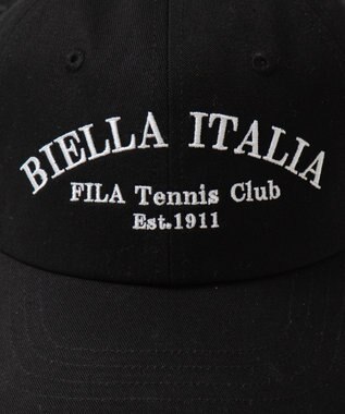 WEGO 別注FILAロゴキャップ ブラック