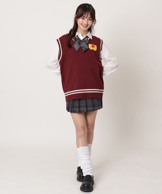 WEGO 【SCHOOLITEM】ワールドペガサスコラボベスト レッドその他