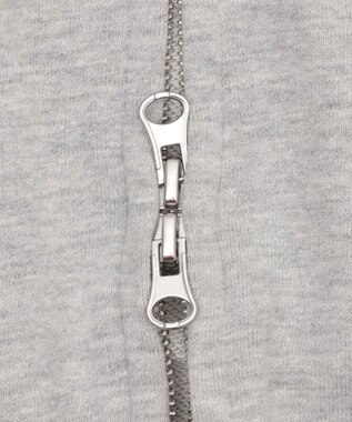 WEGO 【ユニセックス着用ITEM】バルーンBIGダブルZIPパーカー 杢グレー