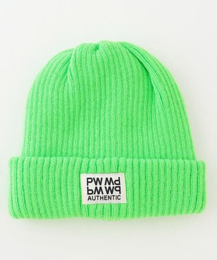PW CIRCULUS 【手洗い可能】【UNISEX】POPカラー ニットキャップ