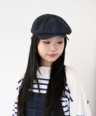 ATRENA BLACK＆INDIGO　NEWSBOY ネイビー