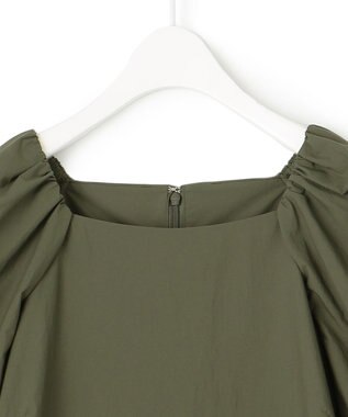 ICB 【洗える】 プルーフナイロンタフタ ワンピース オリーブ系