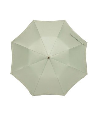 MOONBAT 【 遮光率100％/遮熱/UV】FURLA(フルラ) 晴雨兼用日傘 ジッパー刺繍 折りたたみ傘 楽折 ライトグリーン