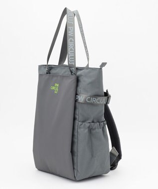 PW CIRCULUS 【UNISEX】NEW！　2WAYトートバッグ  ゴルフ グレー系