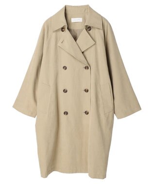Green Parks オーバートレンチコート Beige