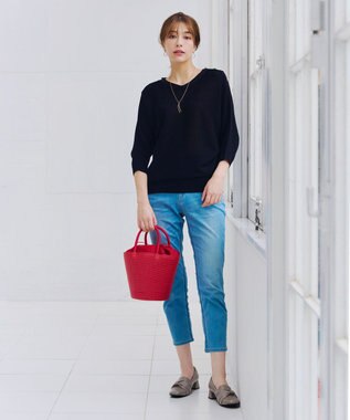 Tiaclasse 【安田美沙子さん着用】リボンローファー モカ