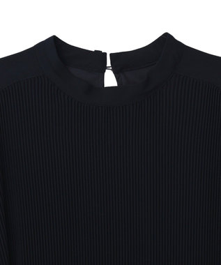 YECCA VECCA マルチwayプリーツワンピース Navy