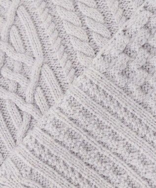 UNFILO アランパターンニット グレー