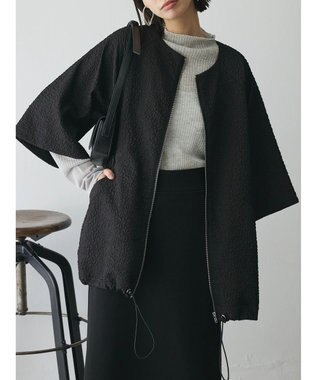 Green Parks AnriettMusee ラメ切替スリーブリブシアーニット Light Gray